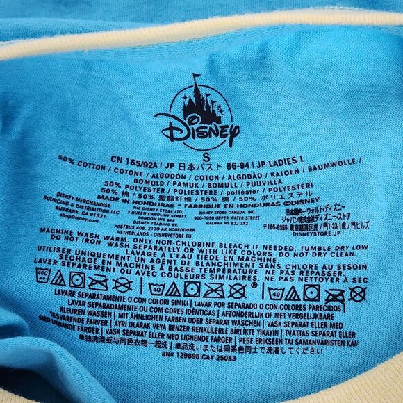 Disney Alice in Wonderland White Rabbit Graphic T-Shirt Size S - Picture 4 of 6